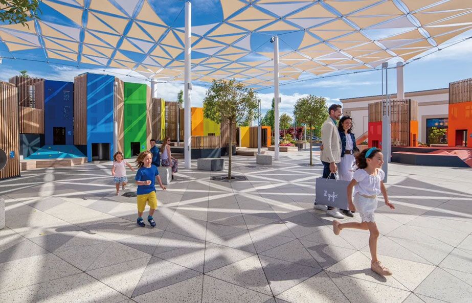 1100m²Colorful Village Theme Park for Children In Piemonte