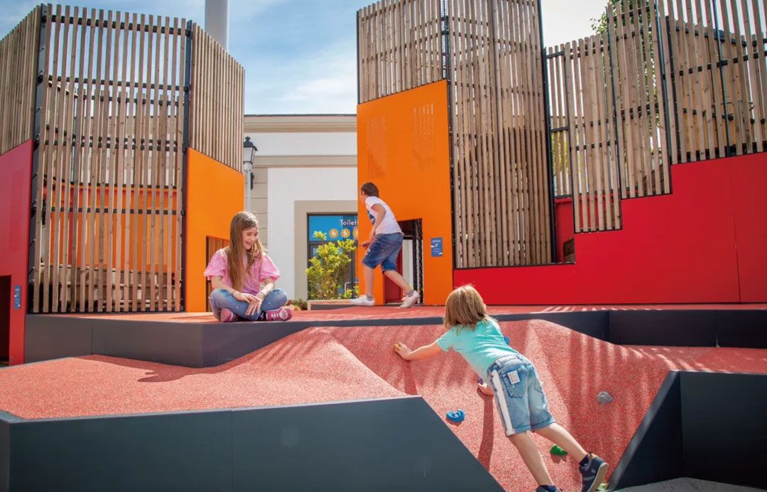 1100m²Colorful Village Theme Park for Children In Piemonte