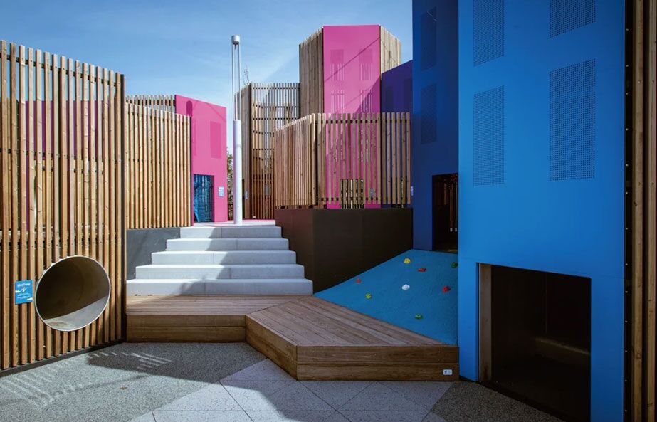 1100m²Colorful Village Theme Park for Children In Piemonte