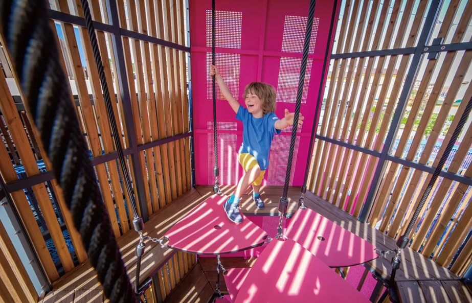 1100m²Colorful Village Theme Park for Children In Piemonte
